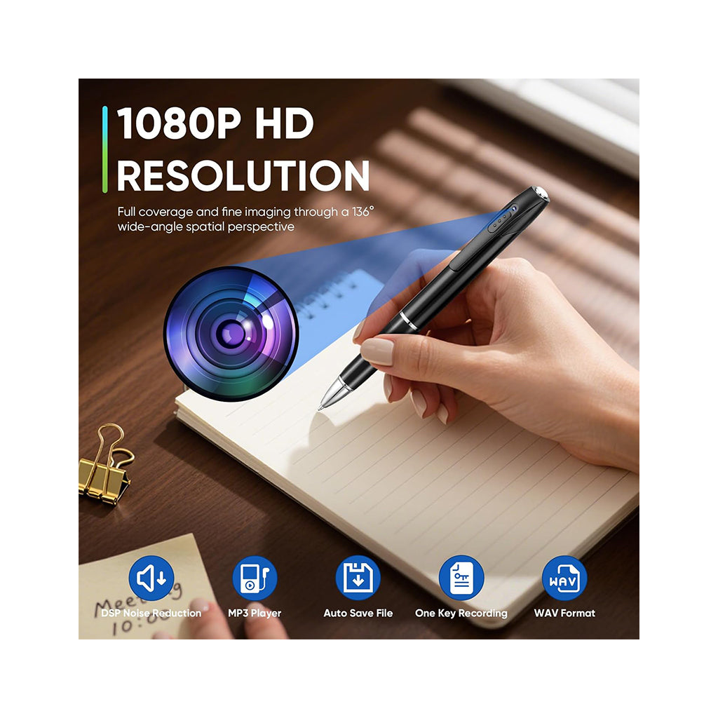 2K HD Spy Camera Pens