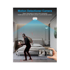 WiFi HD 4k Camera Smoke Detector