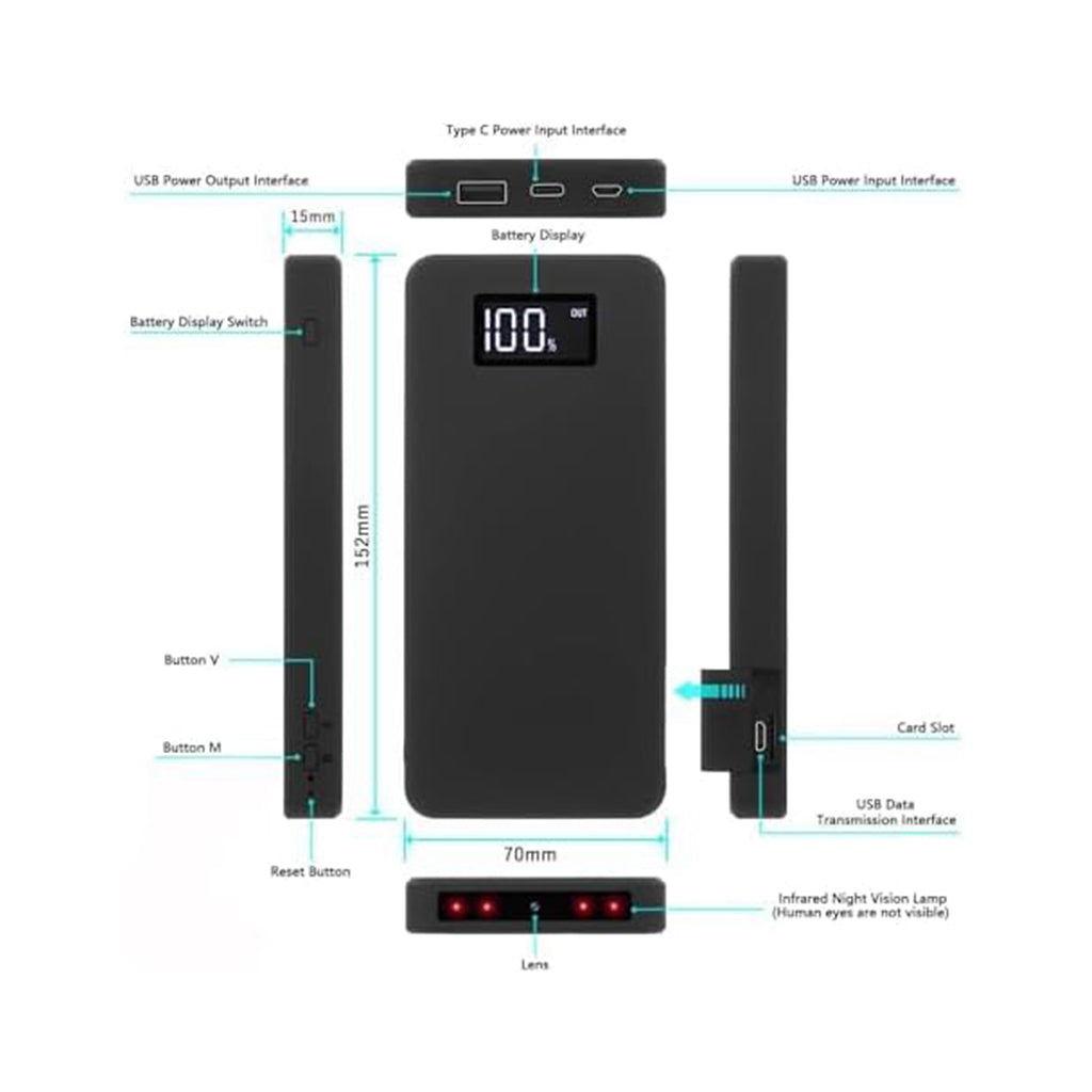 64GB Home Security Camera 2k