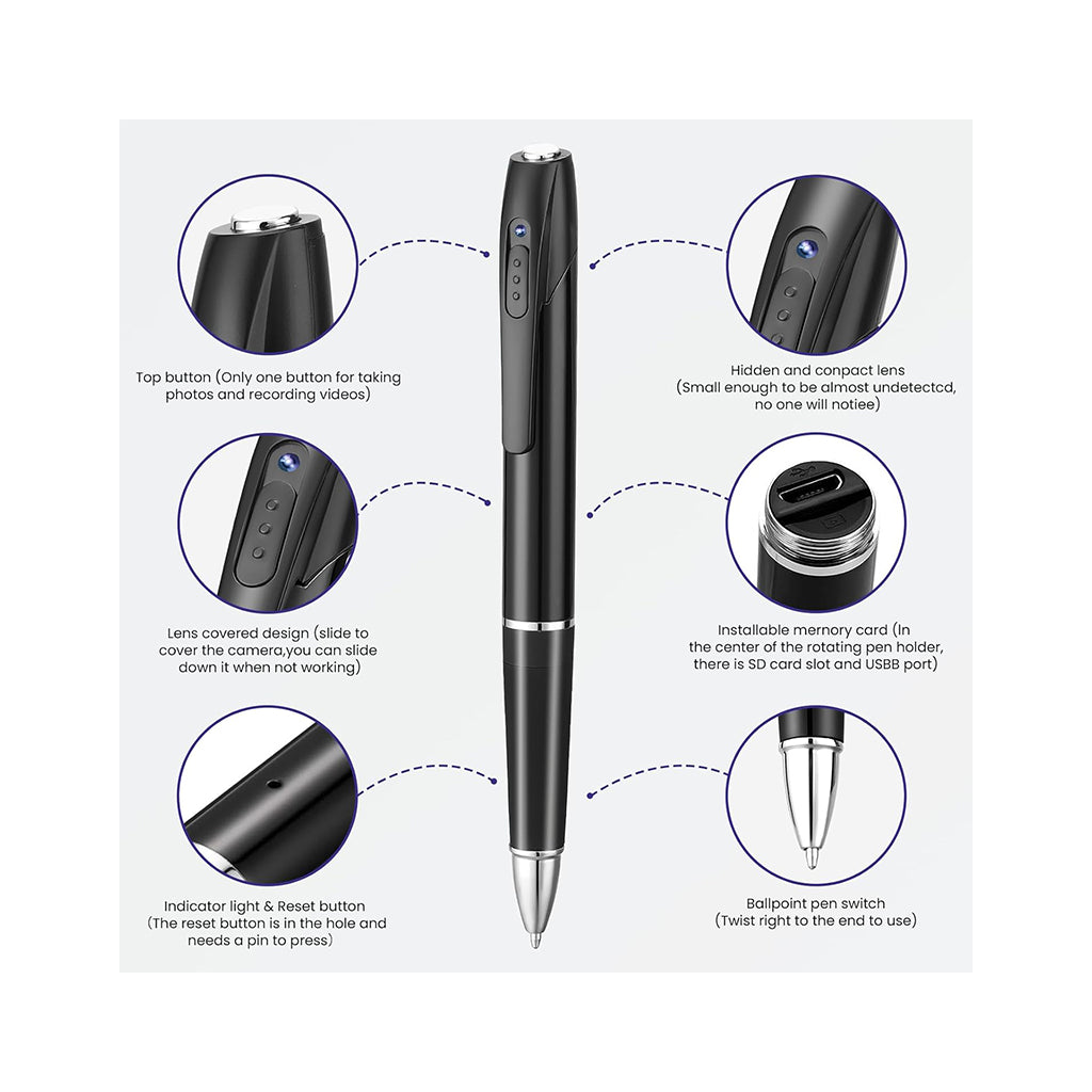 Hidden Spy Camera pens